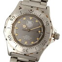 TAG HEUER タグホイヤー 932.213 プロフェッショナル デイト クォーツ レディース 腕時計 シルバー 正規品 / C391【中古】