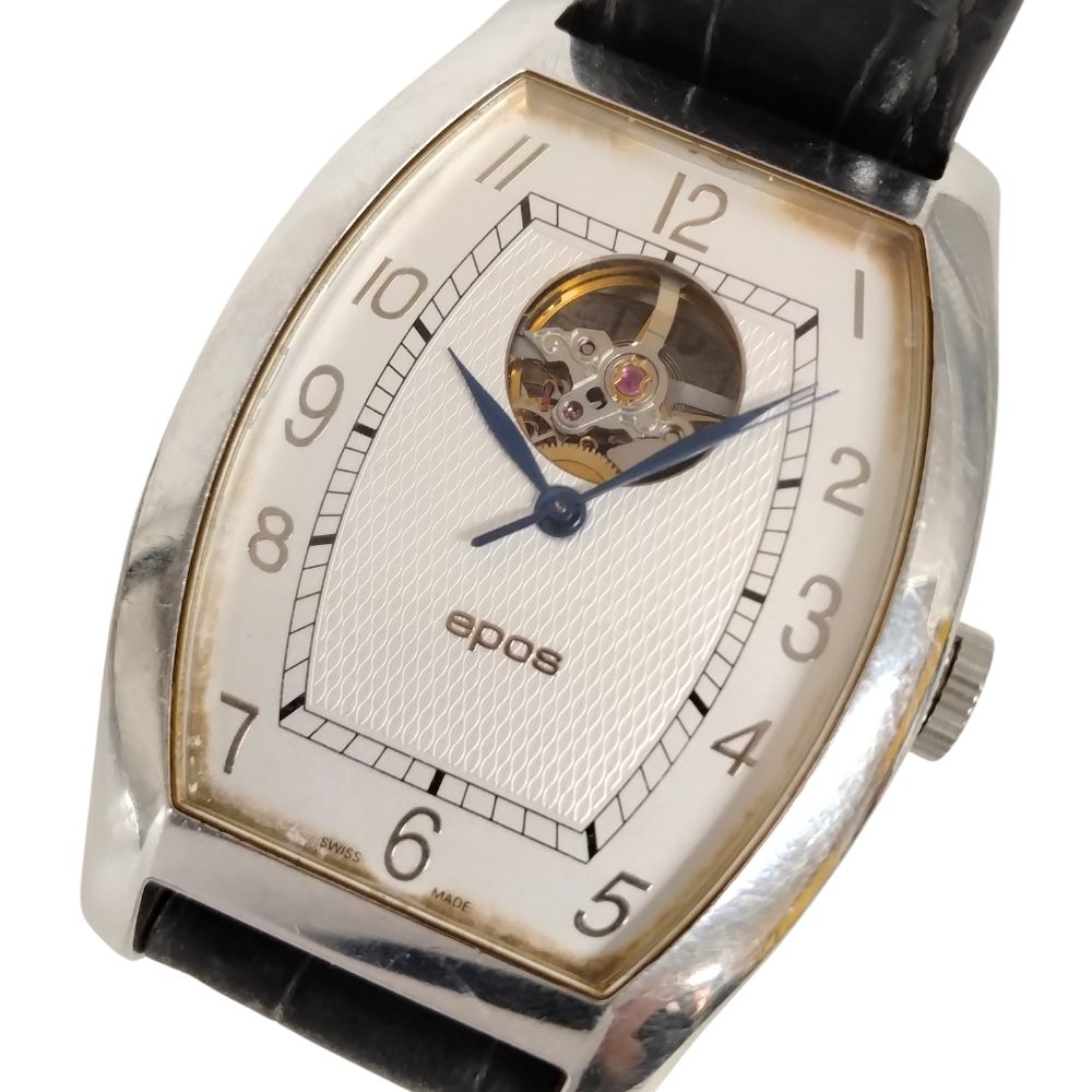 EPOS エポス 3359 スケルトン 自動巻き メンズ 腕時計 正規品 / C346【中古】