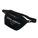 DOLCE&GABBANA ドルチェアンドガッバーナ 品番 BM1760 テクニコ ネオプレン ボディバッグ ブラック系 正規品 / 36526【中古】