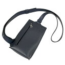 LOEWE ロエベ バーティカル Tポケット ボディバッグ ネイビー 正規品 / 36525【中古】