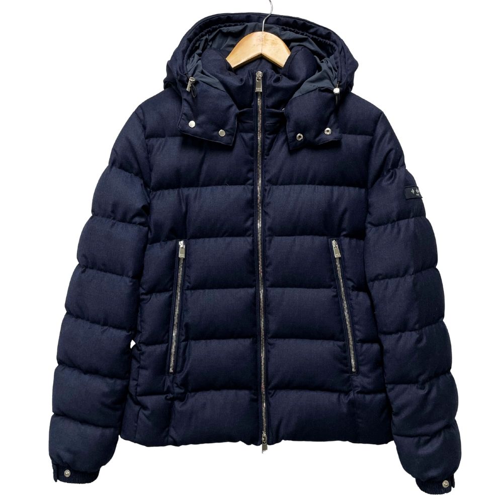 TATRAS タトラス DOMIZIANO フード ダウンジャケット ネイビー サイズ2 正規品 / 50057【中古】