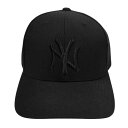 MLB KOREA 品番 32CPIR111 NEW YORK YANKEES CURVED CAP キャップ ブラック 正規品 / 50197【中古】