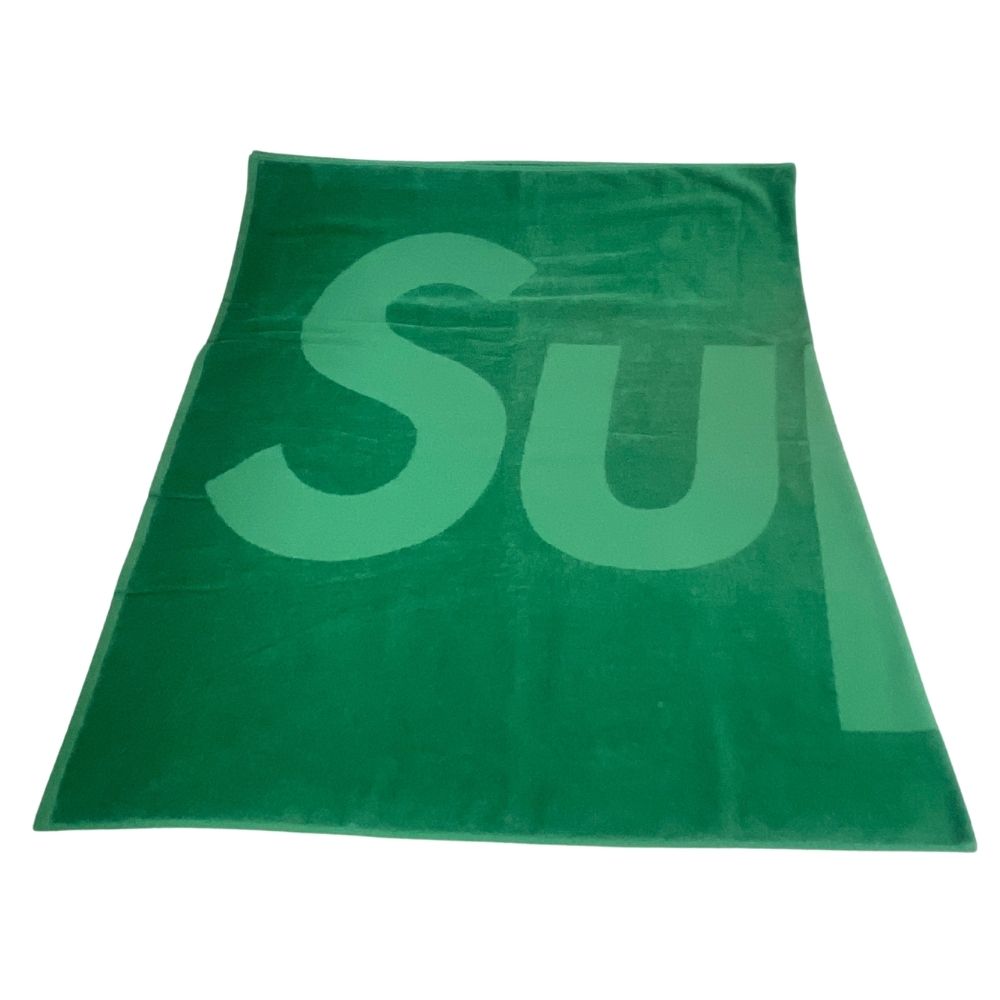 SUPREME シュプリーム TONAL LOGO TOWEL トナル ロゴ タオル グリーン 正規品 / 31932【中古】