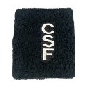 C.S.F CONNERS SEWING FACTORY CSF刺繍 リストバンド ブラック 正規品 / B6871【中古】
