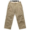 MASTER&CO. マスターアンドコー ベルト付 チノパンツ ベージュ サイズ S 正規品 / B2836【中古】