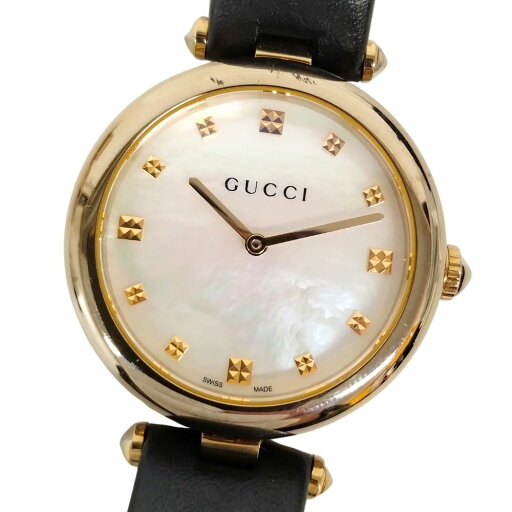 GUCCI グッチ 141.4 腕時計 ゴールド×ブラック 正規品 / C561【中古】 GUCCI グッチ 141.4 腕時計 ゴールド×ブラック 正規品 / C561【中古】