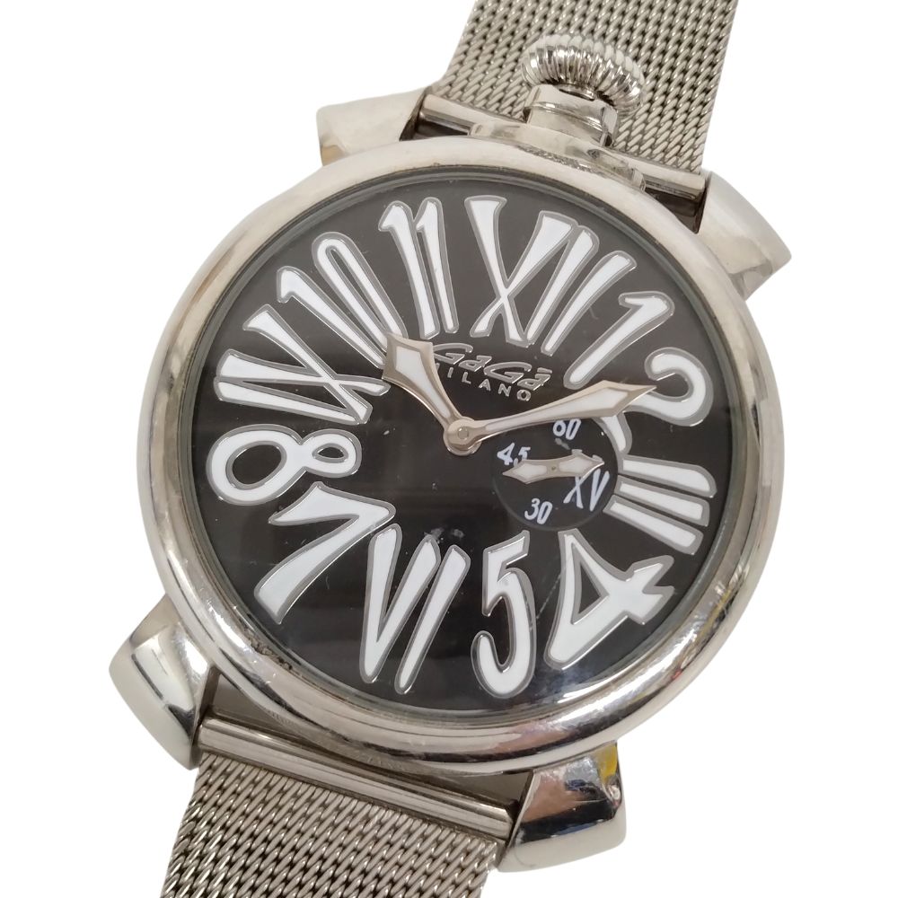 GaGa MILANO クォーツ時計 稼働品 c575-1.jpg