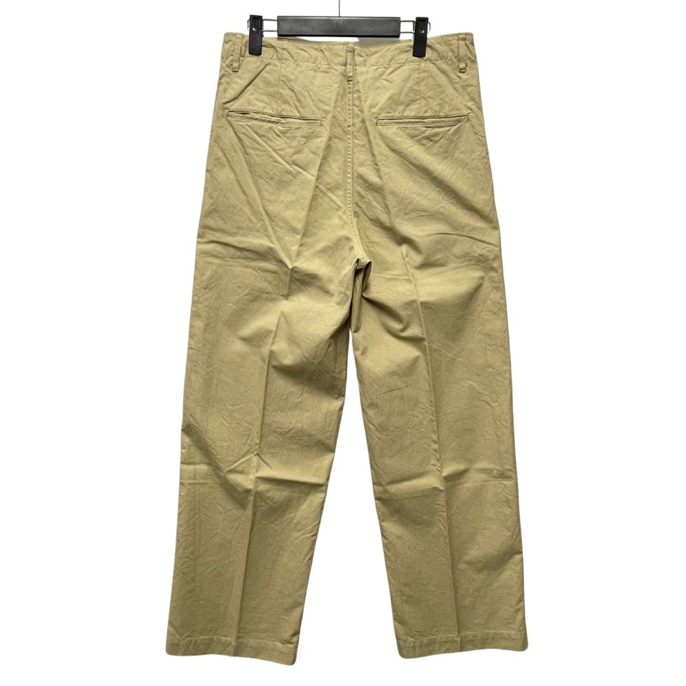 VISVIM ビズビム 品番 0125105008008 EX WIDE CHINO PANTS ワイド チノパンツ コットン ベージュ サイズ 3 正規品 / 51790【中古】