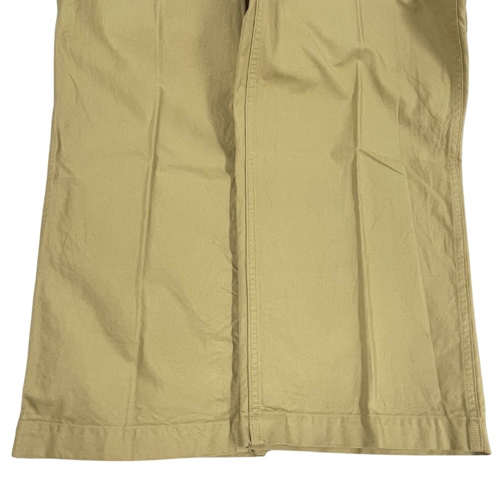 VISVIM ビズビム 品番 0125105008008 EX WIDE CHINO PANTS ワイド チノパンツ コットン ベージュ サイズ 3 正規品 / 51790【中古】