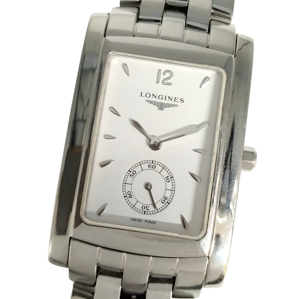 LONGINES ロンジン L5.655.4 ドルチェヴィータ スモールセコンド クォーツ メンズ 腕時計 正規品 / C816【中古】