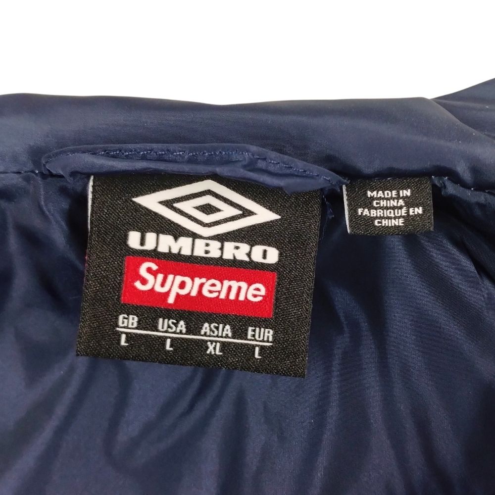 SUPREME シュプリーム 25AW Umbro Gradient Track Jacket ネイビー サイズ L 正規品 / 45091【中古】