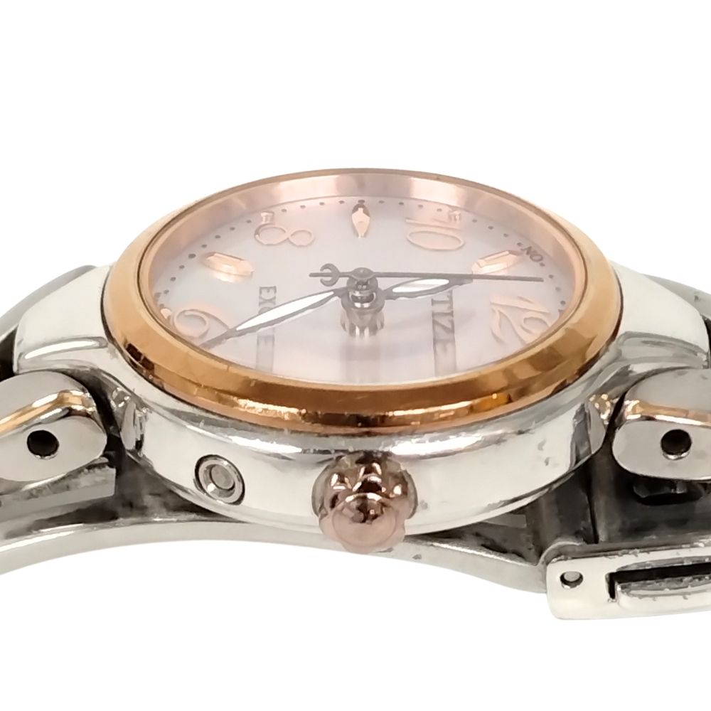 STONE RIVERのCITIZEN シチズン エクシード デイト 電波ソーラー レディース 腕時計 正規品 / C404【中古】｜アングル3