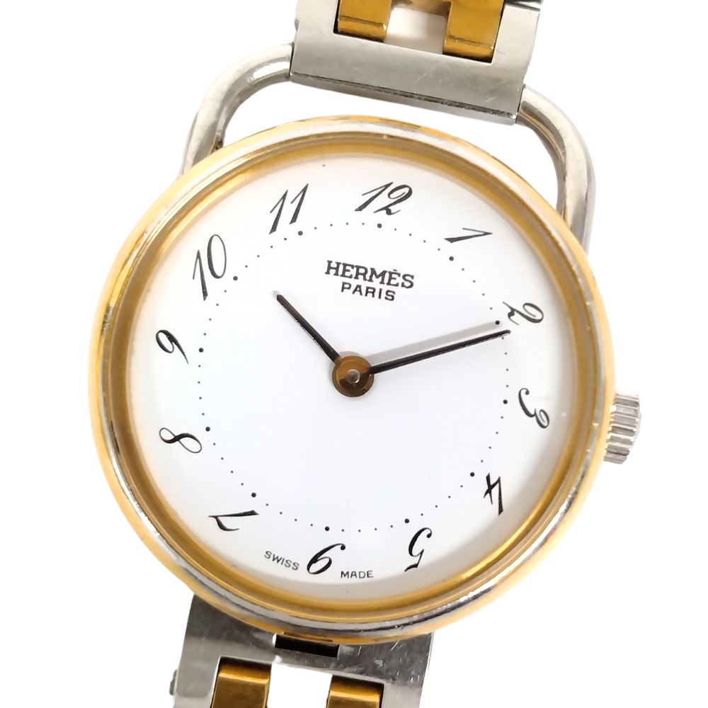 HERMES エルメス アルソー クォーツ レディース 腕時計 正規品 / C574【中古】