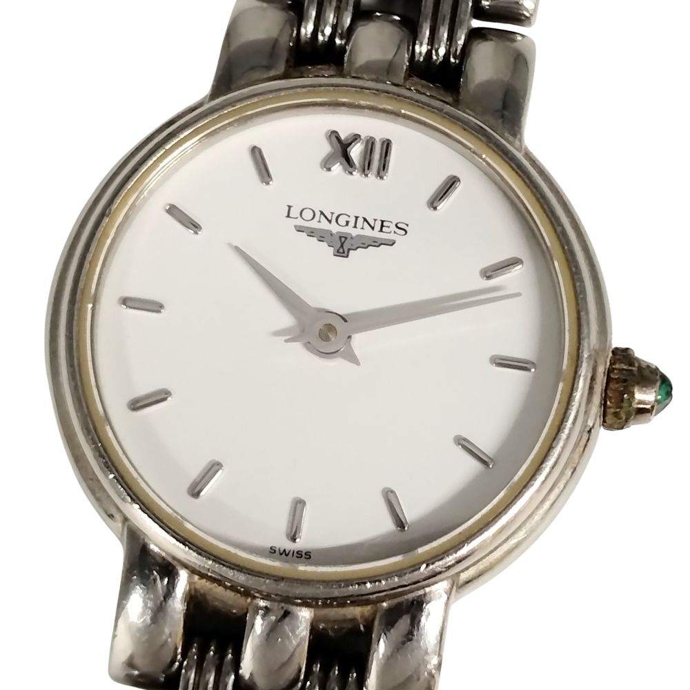 LONGINES ロンジン L6.205.4 グラン クラシック クォーツ ステンレス レディース 腕時計 正規品 / C887【中古】
