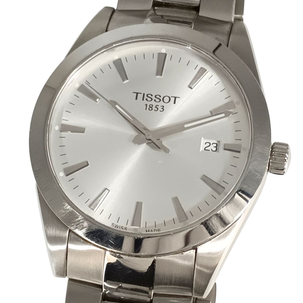 TISSOT ティソ T127410 ジェントルマン クォーツ メンズ 腕時計 正規品 / C1060【中古】