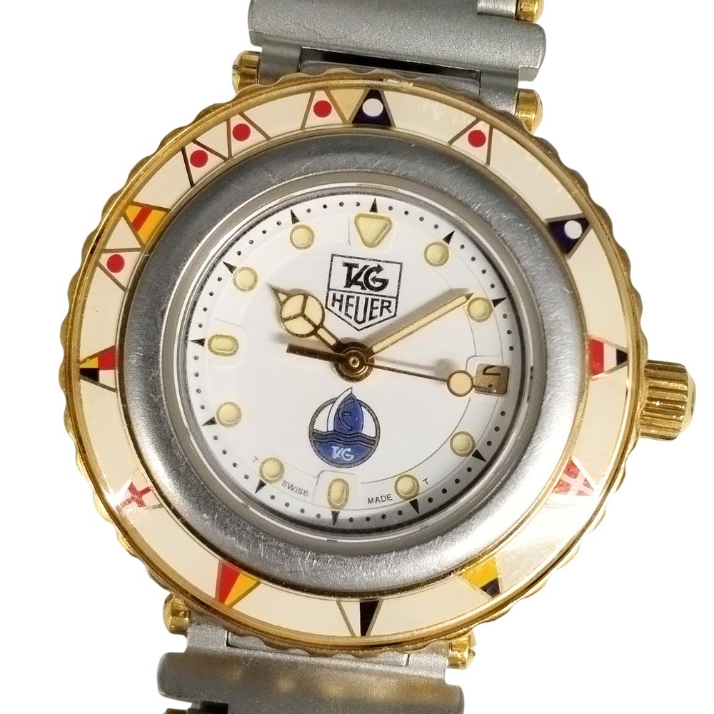 TAG HEUER タグホイヤー 915.808V エグゼクティブ クォーツ レディース 腕時計 正規品 / C822【中古】