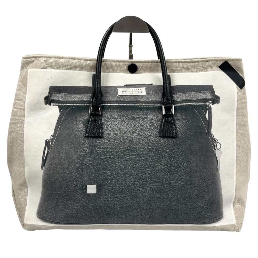 MAISON MARGIELA メゾン マルジェラ 型番 SB3WC0001 トロンプルイユ 5AC 2WAY ショルダー トートバッグ カスタムあり 正規品 / 40846【中古】