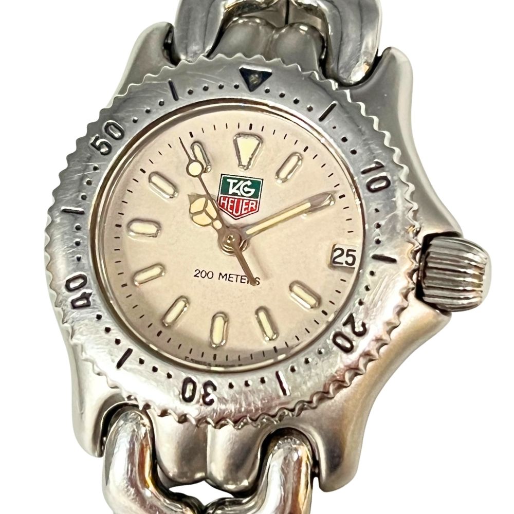 TAG HEUER タグホイヤー S99.008M セル プロフェッショナル クォーツ レディース 腕時計 正規品 / C1232【中古】