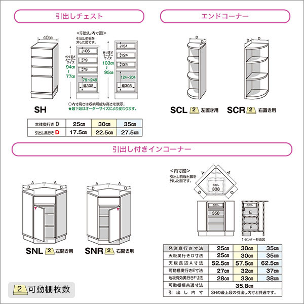 カウンター下収納 引き戸キャビネット 幅80cm 奥行30cm 高さ77〜103cm （ポリカタイプ クリア）高さオーダー 日本製 完成品 開梱設置 セミオーダー 隙間 すき間 スキマ カスタマイズ キャビネット 扉 引き出し キッチン収納 リビング収納 玄関 窓下 カウンター下収納庫