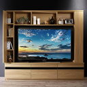 テレビ台 ハイタイプ 幅180×奥行45×高さ160cm 42型 50型 52型 55型 壁面収納 大型 テレビボード テレビラック 薄型テレビ TV台 TVボード リビング収納 大型テレビ対応 ディスプレイラック DVD収納 ゲーム機収納 大量収納 引き出し付き スライドレール 新生活 新婚 おしゃれ