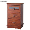 チェスト 幅54 アンティーク調 アジアン家具 幅54×奥行43×高さ88cm アジアンテイスト サイドチェスト おしゃれ 洋服タンス リビングチェスト 洋服ダ...