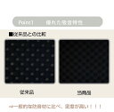 【正午~5%OFFクーポン】 吸音材 5枚セット 50×50cm 厚み 2.5cm 日本製 難燃 波型 プロファイル 吸音材 ウレタンフォーム スポンジ 25mm 吸音 防音 壁 壁面 スタジオ 楽器 賃貸 マンション アパート ブラック 3