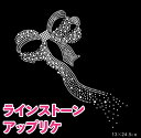 ラインストーン アップリケ ワッペン/フィギュア スケート/縦長 リボン /ホットフィット スノー スケート アナ雪/入園準備 お名前 手作り/アイロン/雪 SNS 海外おしゃれ/フィギュアスケート/ オリジナル作成 アステリデザイン asterie design/新入荷 AD