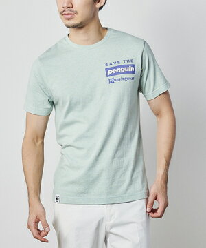【公式】【SALE/50%OFF】マンシングウェア【SAVETHEPENGUIN/ECO】オーガニックコットンクルーネックTシャツメンズウェアtシャツゴルフスポーツブランドMGMRJC502021年春夏モデルセール