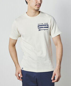 【公式】【SALE/50%OFF】マンシングウェア【SAVETHEPENGUIN/ECO】オーガニックコットンクルーネックTシャツメンズウェアtシャツゴルフスポーツブランドMGMRJC502021年春夏モデルセール