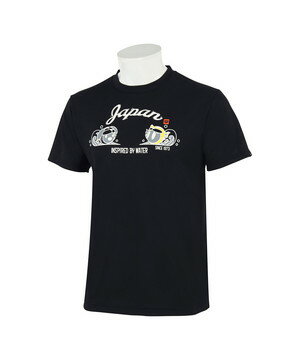 【公式】アリーナアリーナくんデザインTシャツ(吸汗速乾)メンズ男性レディース女性ユニセックスウェアtシャツ半袖キャラ水泳競泳スイムスイミング水着練習用水着AMURJA512021年秋冬モデル