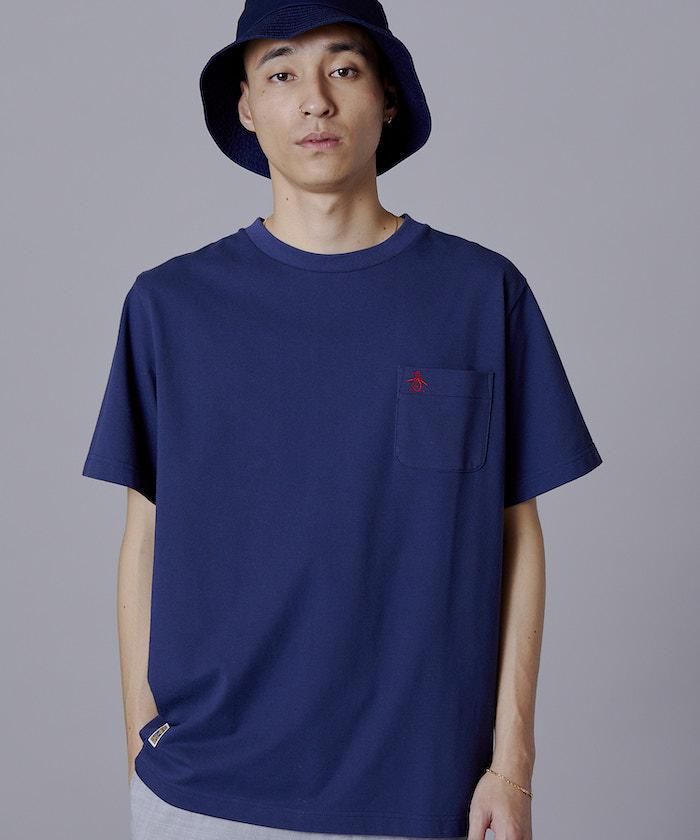【公式】ペンギンバイマンシングウェアPOCKETTminus;SHIRT肌離れ性洗濯性メンズレディースユニセックスウェアtシャツライフスタイルカジュアルムーブウェアスポーツウェアブランド2022年春夏モデルMLMTJC58GS
