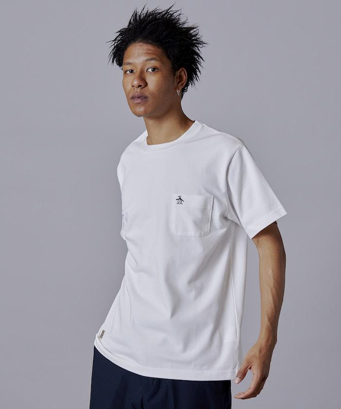 【公式】ペンギンバイマンシングウェアPOCKETTminus;SHIRT肌離れ性洗濯性メンズレディースユニセックスウェアtシャツライフスタイルカジュアルムーブウェアスポーツウェアブランド2022年春夏モデルMLMTJC58GS
