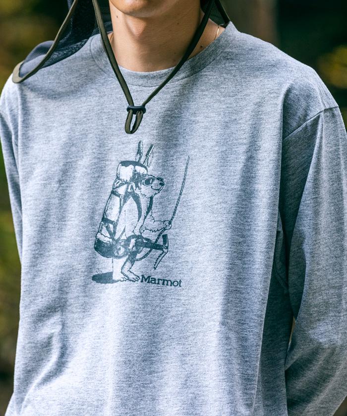 【公式】マーモットClimbMarmotL/SCrew/クライムマーモットロングスリーブクルーメンズウェアtシャツアウトドアおでかけ登山山レジャーキャンプスポーツウェアブランド2022年春夏モデルTOMTJB46