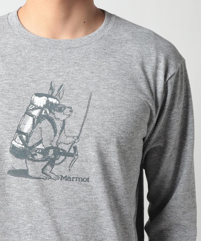 【公式】マーモットClimbMarmotL/SCrew/クライムマーモットロングスリーブクルーメンズウェアtシャツアウトドアおでかけ登山山レジャーキャンプスポーツウェアブランド2022年春夏モデルTOMTJB46