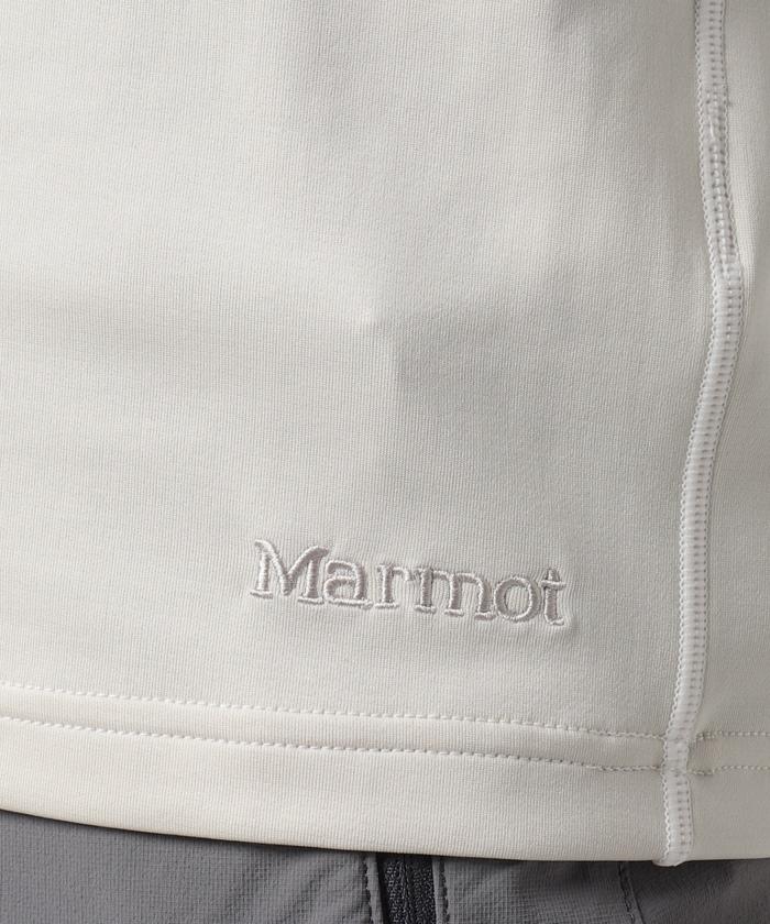 【公式】マーモットSunscreenLightL/SCrew/サンスクリーンライトロングスリーブクルーストレッチソフト感クーリングメンズウェアtシャツアウトドアおでかけ登山山レジャーキャンプスポーツウェアブランド2022年春夏モデルTOMTJB41
