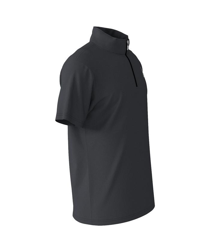 【公式】ルコックスポルティフハーフジップ半袖シャツメンズウェアtシャツトレーニングスポーツQMMPJA70ZZ2022年春夏モデル