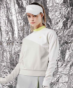 【公式】【SALE/30%OFF】 ルコックスポルティフ ゴルフ サイドプリーツプルオーバー ( UV CUT ( UPF50 )/DESCENTE ECO/再生材料使用型 ) レディース セーター フリース ニット 防寒 ゴルフ ゴルフウェア ルコック ルコックゴルフ 2022年秋冬モデル QGWUJL61 新規セール品