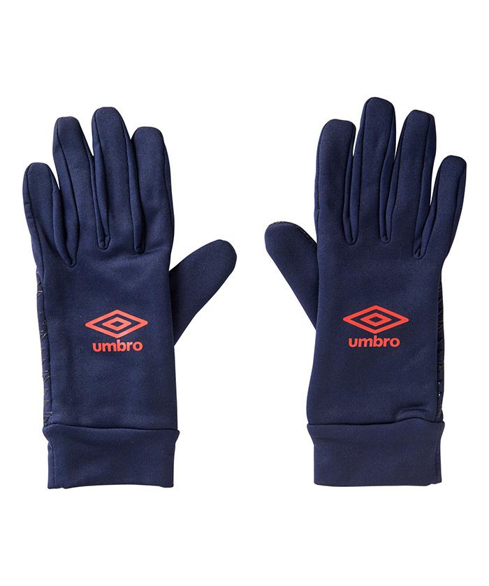 【公式】 アンブロ Jr.フィールドプレイヤーグローブ ジュニア 保温 ストレッチ ジュニア キッズ アクセサリー 小物 手袋 グローブ サッカー フットボール サッカーウェア スポーツウェア ブランド 2022年秋冬モデル UUDUJD53安売り サッカー 用品 セール