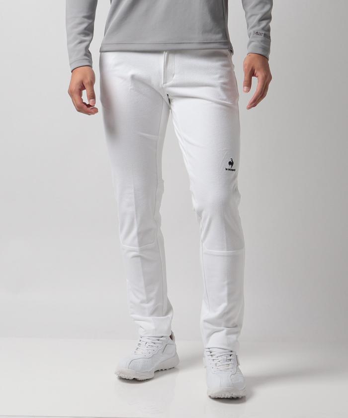 【公式】【+20%ポイントバック】ルコックスポルティフゴルフスイッチストレッチ裏起毛パンツ(撥水/保温/ストレッチ)ゴルフズボン冬用防寒メンズウェアロングパンツズボンゴルフゴルフウェアおしゃれブランドルコック2022年秋冬モデルQGMUJD07