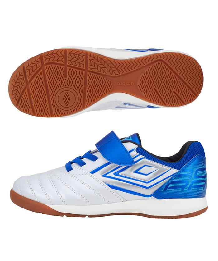 【公式】 アンブロ UMBRO 【1本ベルト】 ジュニア用 アクセレイタ− SB JR WIDE IN サッカーシューズ インドア用 フットサル トレーニングシューズ ワイド ジュニア キッズ シューズ 靴 サッカー フットボール 2024年秋冬モデル UU4VJB05WB