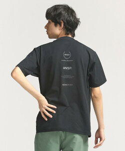 【公式】 【SALE/50%OFF】 MOVESPORT デサント DRY MESH バックロゴ ショートスリーブシャツ 半袖 ストレッチ メンズ ウェア tシャツ トレーニングウェア スポーツウェア ブランド ムーブスポーツ DESCENTE 2023年春夏モデル DMMVJA58