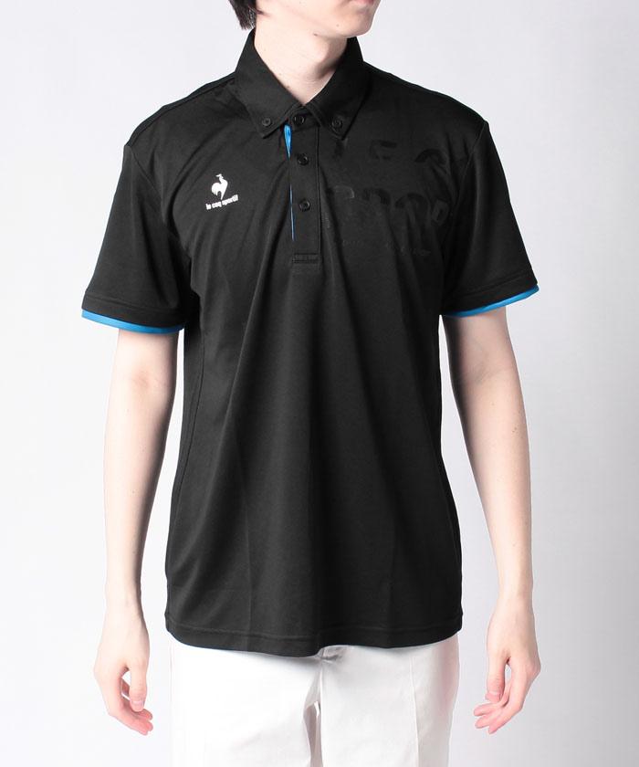 【公式】 ルコックスポルティフ 【取扱店舗限定】 半袖ポロシャツ メンズ 吸汗速乾 ストレッチ UVカット シンプル シャツ ポロシャツ トレーニング ウェア スポーツ ブランド 2024年秋冬モデル QMMSJA42AM