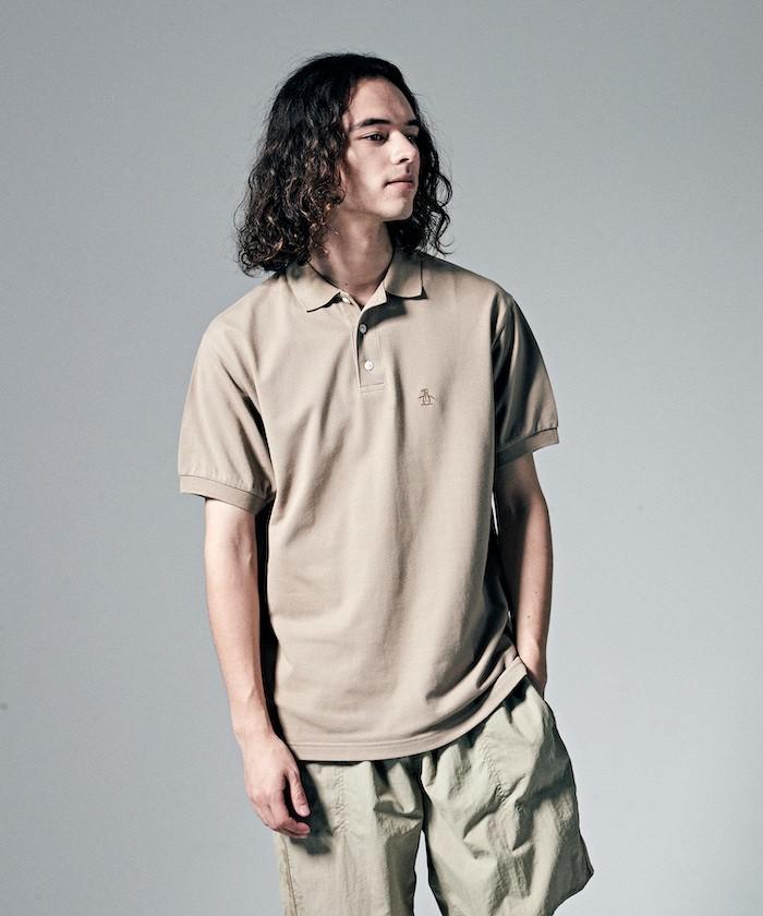 【公式】 ペンギン バイ マンシングウェア 60S SET IN SLEEVE POLO SHIRT / 60S セットインスリーブポロシャツ 半袖 メンズ ウェア シャツ ポロシャツ スポーツウェア ブランド マンシング 雑誌掲載 EVEN 2023年春夏モデル MLMVJA02GS