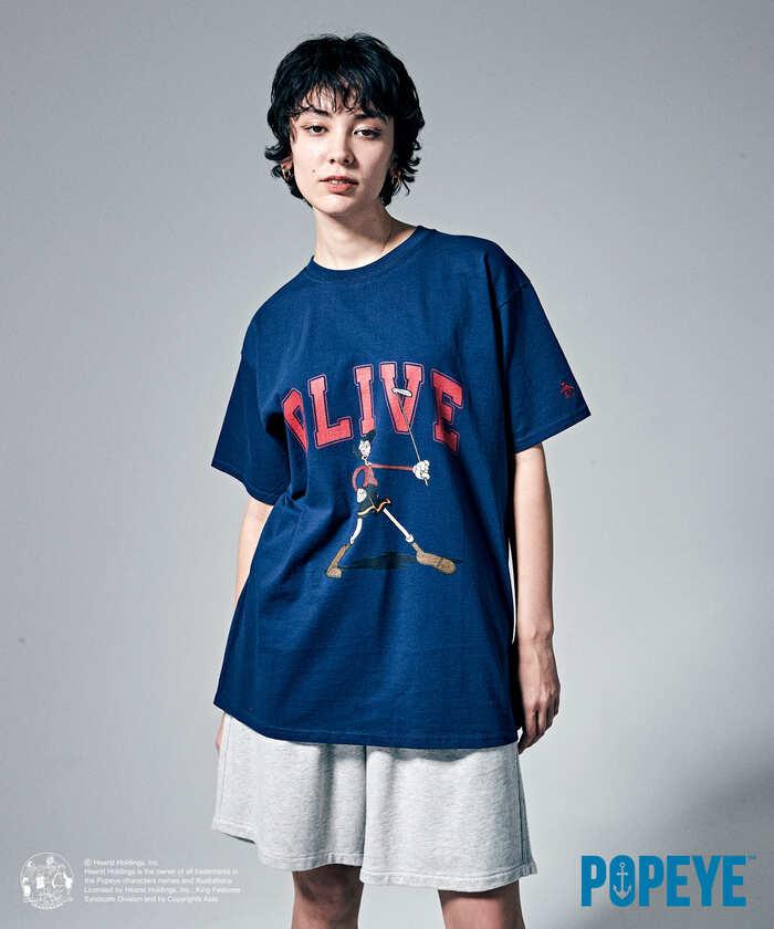 【公式】 【SALE/20%OFF】 ペンギン バイ マンシングウェア 【WEB限定】 POPEY×PENGUIN COLLABORATION T－SHIRT / ポパイ×ペンギン コラボレーション Tシャツ メンズ レディース ユニセックス ウェア セール 2023年春夏モデル MLMVJC51GS