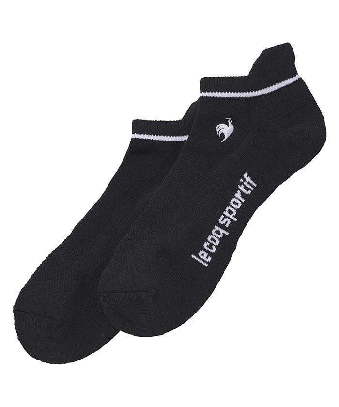 【公式】【2点以上購入で20%OFF】 ルコックスポルティフ ゴルフ 定番アンクル丈ソックス 抗菌防臭 底パイル メッシュ シンプル スタイリッシュ メンズ 小物 靴下 ゴルフウェア ゴルフソックス 2024年秋冬モデル QGBWJB02 LQGまとめ買い