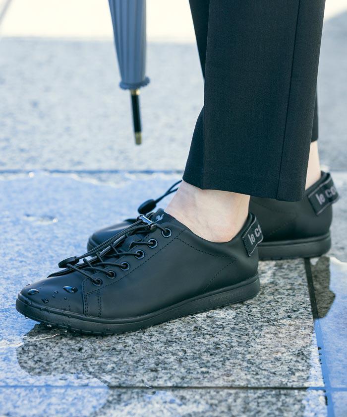 【公式】【SALE/10%OFF】 ルコックスポルティフ LA アルマ T+R SM / LA ALMA T+R SM ( 防水設計 ) 消臭機能 軽量 晴雨兼用 屋外キャンプ メンズ レディース ユニセックス シューズ スニーカー 靴 スポーツ 2024年春夏モデル QL1WJC70BSのサムネイル