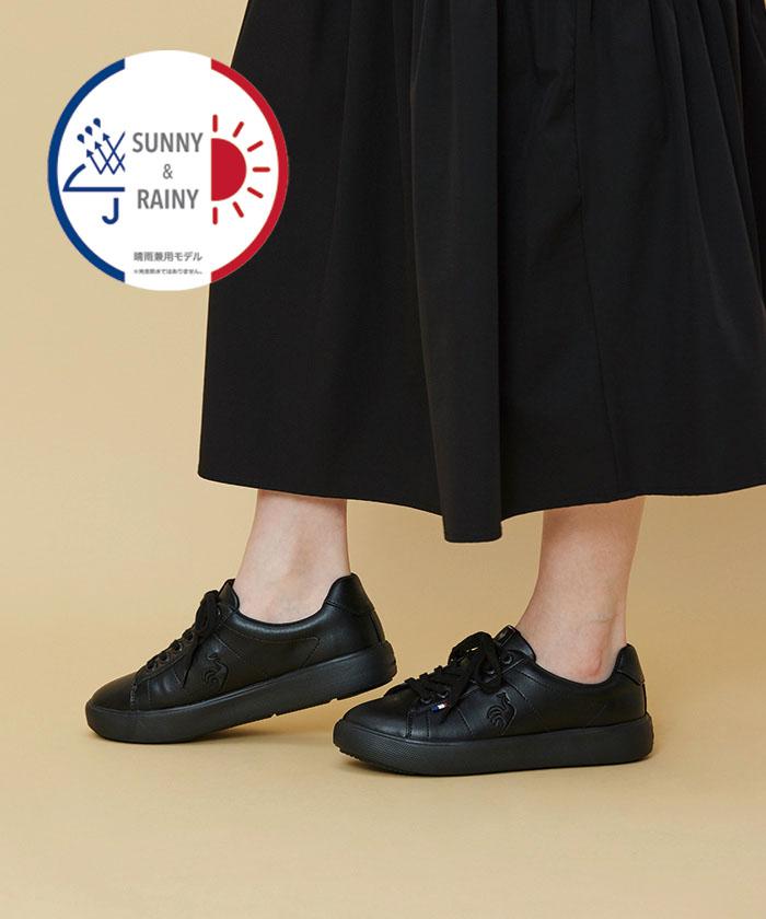 【公式】【SALE/30%OFF】 ルコックスポルティフ LCS フルシュ PF / LCS FOURCHE PF 晴雨兼用スニーカー レディース ( 防水設計 / 厚底 ) 3E相当 消臭機能 軽量 シューズ 靴 カジュアル 新規セール スポーツ ブランド 2024年秋冬モデル QL3WJC53BB