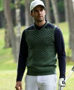 【秋冬モデル】 TOMMY HILFIGER GOLF トミーヒルフィガーゴルフ BORDER　ZIP　UP　KNIT (MENS) ボーダー　フルジップ　ニット　ゴルフウェア　メンズ　 THMA970 【大特価!お買い得!!】 【B-ONE】