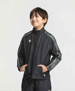 【公式】 アンブロ 【ジュニア】 THE THIRD by umbro ウィンドアップジャケット 保温 防風 撥水 ジュニア キッズ ウェア ウィンドブレーカー ピステ サッカー フットボール サッカーウェア スポーツウェア ブランド 2023年秋冬モデル UUJWJF40