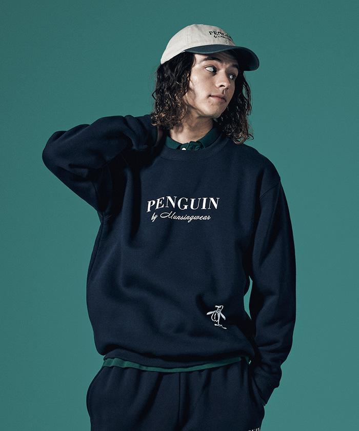 【公式】 ペンギン バイ マンシングウェア STANDARD SWEAT SHIRT / スタンダードスウェットシャツ メンズ レディース ジャージ スウェット ゴルフ ゴルフウェア おしゃれ スポーツ ウェア ブランド 2023年秋冬モデル MLMWJL51